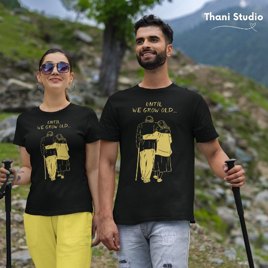 私たちがバレンタインのミニマリストを古くモダンするまで Tシャツ