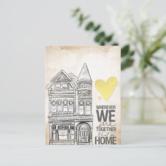 私たちが一緒に居るところ ポストカード (スタンド正面)