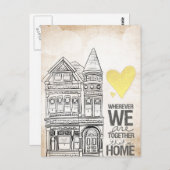 私たちが一緒に居るところ ポストカード (正面/裏面)