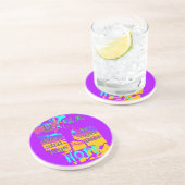 私たちが一緒に強くなることを願って、あなたのアメリカを作る コースター (側面)