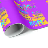 私たちが一緒に強くなることを願って、あなたのアメリカを作る ラッピングペーパー (ロールコーナー)