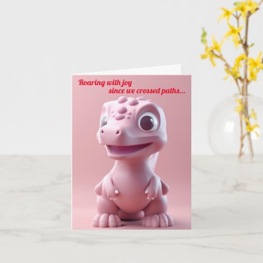 私たちが会えて嬉しい カード (黄色い花)