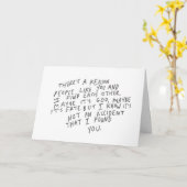 私たちが会った理由がある – 私はあなたを愛している！ カード (黄色い花)