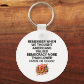 私たちが価格を下げた時考えを思い出す キーホルダー (裏面)