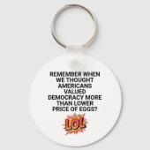 私たちが価格を下げた時考えを思い出す キーホルダー (裏面)