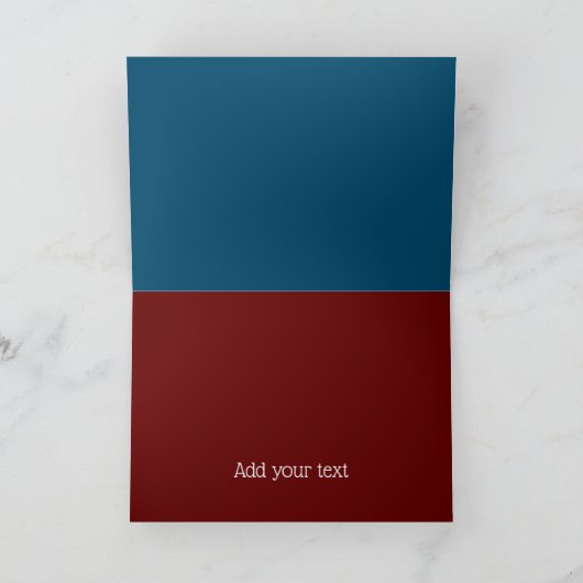 私たちが信じる神の十字架 カード (内部)