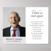 私たちが再び写真で葬式の詩に会うまで ポスター (正面)