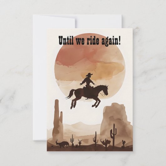 私たちが再び旅するまで サンキューカード (正面)