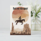 私たちが再び旅するまで サンキューカード (スタンド正面)