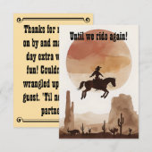 私たちが再び旅するまで サンキューカード (正面/裏面)