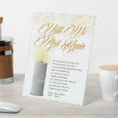 私たちが再び葬式の詩に会うまでの記念碑 台座サイン (インサイチュ)