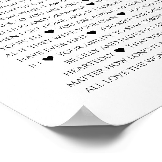 私たちが写真を愛する18歳の誕生日の大人の理由 ポスター (角)