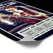 私たちが勝つほど働く女性は増える ポスター (角)