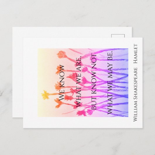 私たちが在り得るもの (ハムレット) ポストカード (正面/裏面)