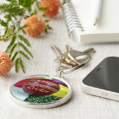 私たちが好きなゲームをクリッ遊クして食べ、睡眠とDre キーホルダー (側面)