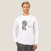 私たちが平和を選択するとき自由は花開く トライブレンドTシャツ (正面全体)