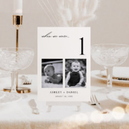 私たちが年齢写真だった時 テーブルナンバー