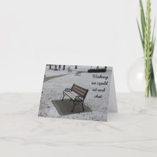 私たちが座ってチャットできることを願って シーズンカード