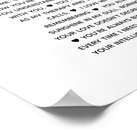 私たちが彼のための誕生日プレゼントを愛する80の理由 ポスター (角)