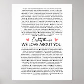 私たちが彼のための誕生日プレゼントを愛する80の理由 ポスター (正面)