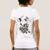 私たちが必要としているのは愛だけだ Tシャツ (裏面)