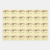 私たちが必要なのは愛結婚の ラッピングペーパーシート (正面)