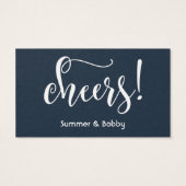 私たちが必要なのは愛、海軍フリー飲み物チケット (裏面)