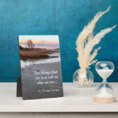 私たちが愛するもの…セントトマス・アクィナス フォトプラーク (側面)