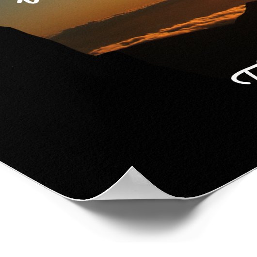 私たちが愛するもの – Thomas Aquias引用文 – アートプリント ポスター (角)