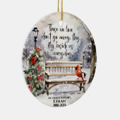 私たちが愛する人は行かない遠くに セラミックオーナメント (右)