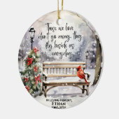 私たちが愛する人は行かない遠くに セラミックオーナメント (左)