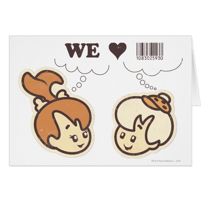 私たちが愛する小石とバム・バム (正面横)