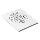 私たちが愛する誰かが天国なので、そこには李がある ノートパッド (アングル)