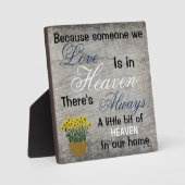 私たちが愛する誰かが天国・プラークにいるからだ。 フォトプラーク (正面)