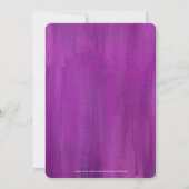 私たちが招待状する前にアートリハーサルのディナーを作る 招待状 (裏面)