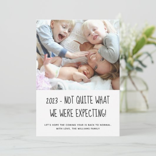 私たちが新年を期待していたほどではない シーズンカード (スタンド正面)