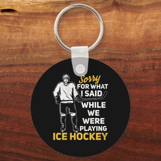 私たちが氷のHoの間に言ったこと遊をごめんなさい キーホルダー (正面)