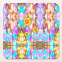 私たちが生きている世界は素晴らしい スクエアペーパーコースター