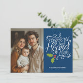 私たちが聞いた天使 – クリスマスお洒落の写真 シーズンカード (スタンド正面)