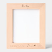 私たちが誕生日レーザーエッチングを愛する60の理由 レーザー彫刻フレーム (正面)