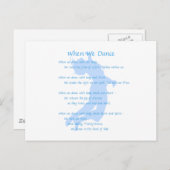 私たちが踊る時 ポストカード (正面/裏面)