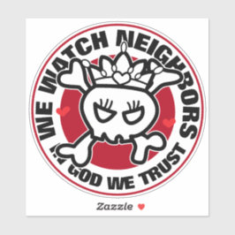 私たちが隣人を見るプリンセスに会う シール