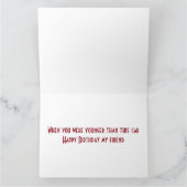 私たちが「若い」日だった時のカードを覚えている カード (内部)