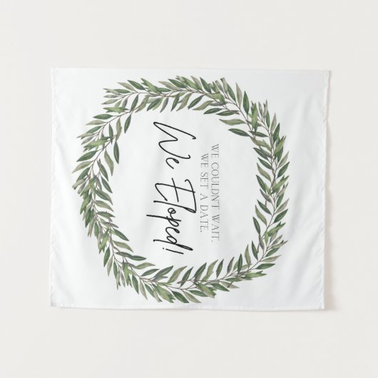 私たちだけで式を挙げました タペストリー (正面(横))