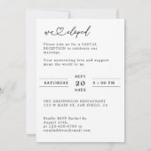 私たちだけで結婚式を挙げたのでお祝いしよう フォトエロープメント 招待状 (裏面)