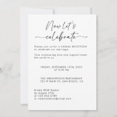 私たちだけで結婚式を挙げたのでお祝いパーティーをしよう 招待状 (裏面)