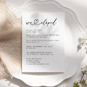 私たちだけで結婚式を挙げました！お祝いしよう 結婚式後パーティー 招待状