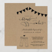 私たちだけの挙式 タコスとビール アフター・ザ・ドゥ・レセプション 限定プラン 招待状 (正面/裏面)