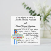 私たちだけの結婚式 お知らせ レセプション 招待状 (スタンド正面)