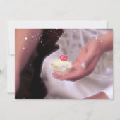 私たちだけの結婚式 案内状 (裏面)